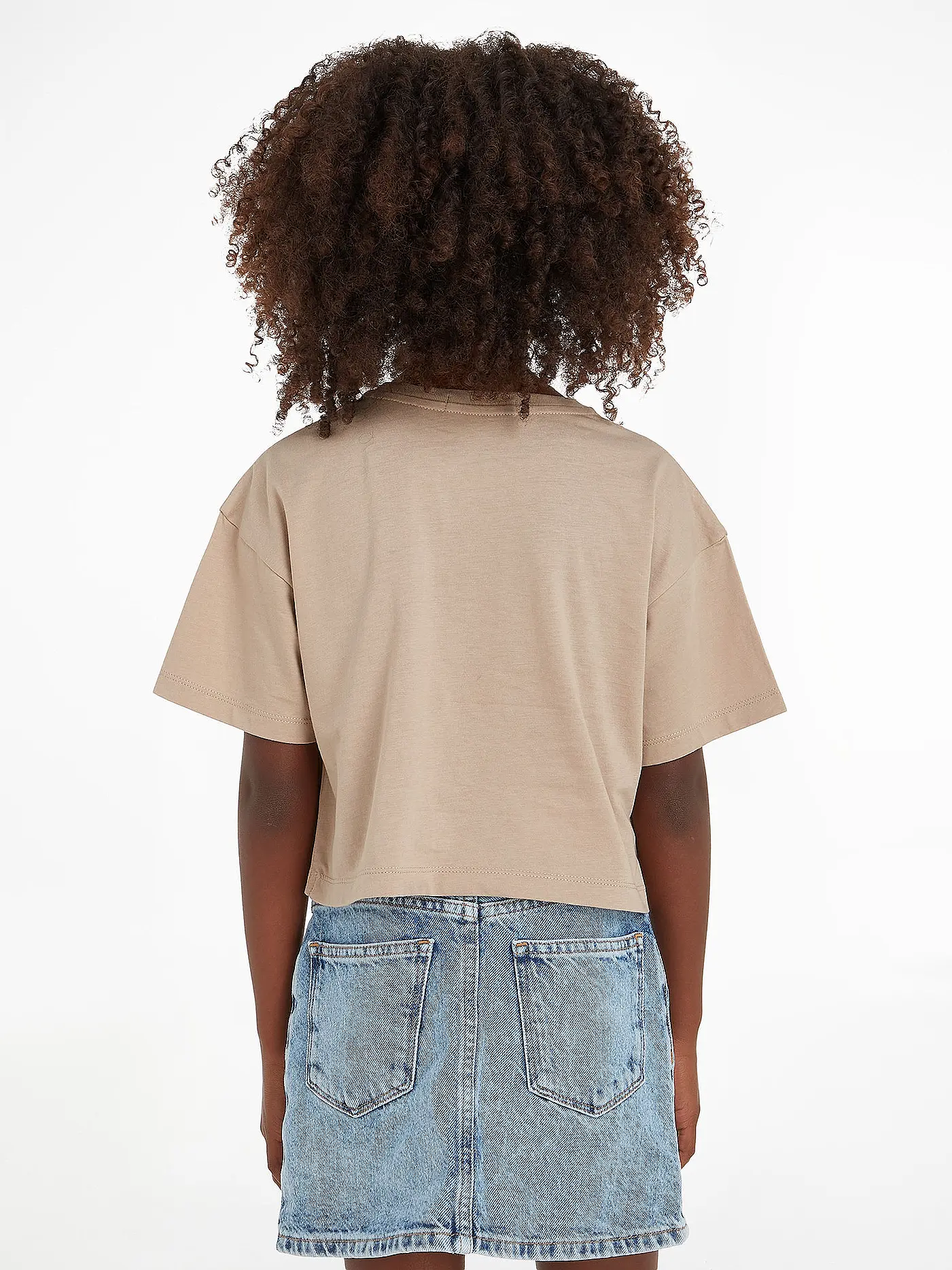 CALVIN KLEIN JEANS | Mädchen T-Shirt | beige